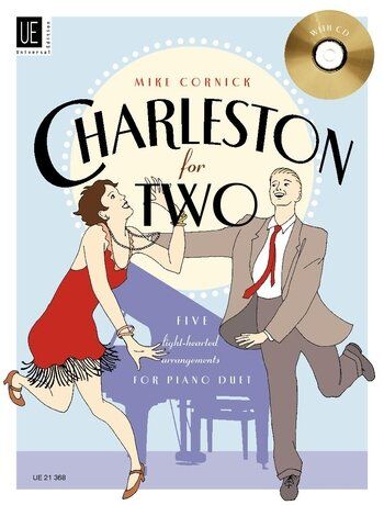 Charleston For Two: Duet Book/CD by Mike Cornick for Piano