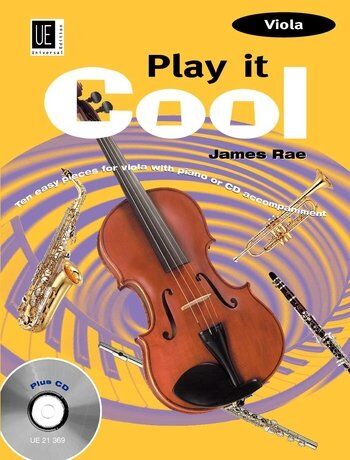 Play It Cool Viola BK/CD by James Rae