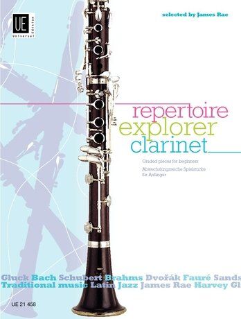 Repertoire Explorer Clarinet for Clarinet/Piano by James Rae