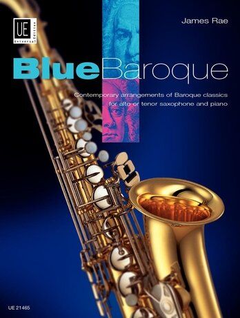 Blue Baroque for Saxophone by James Rae - Universal Edition, 1 Page