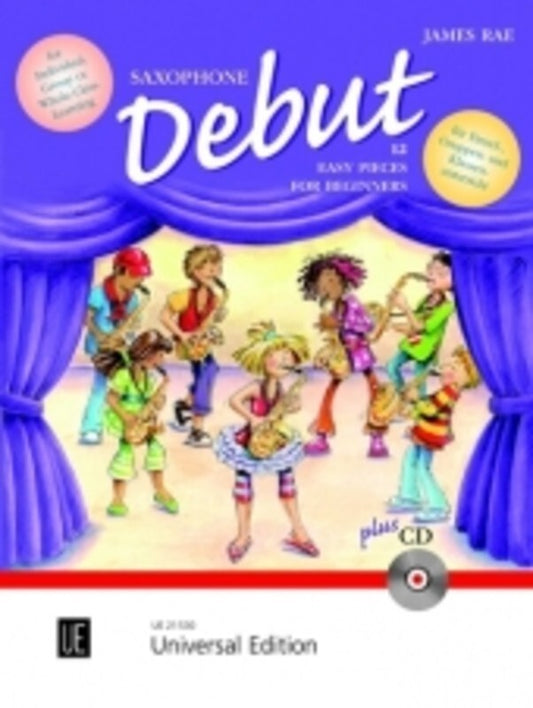 Saxophone Debut Pupils Book/CD