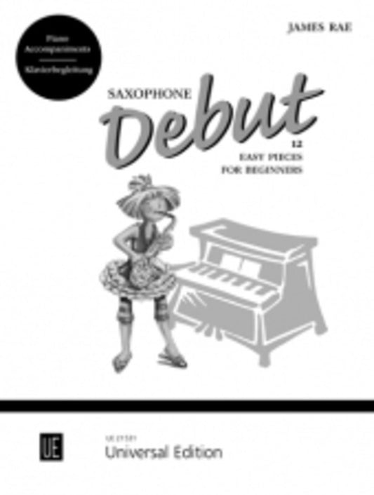 Saxophone Debut Piano Accompaniments