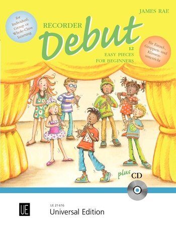 RAE Recorder Debut Pupil's Book: 12 Easy Pieces for Beginners