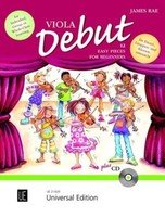 James Rae: Viola Debut — Pupil's Book/CD (Universal Edition)