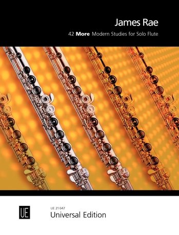 James Rae: 42 More Modern Studies for Solo Flute (Universal Edition)