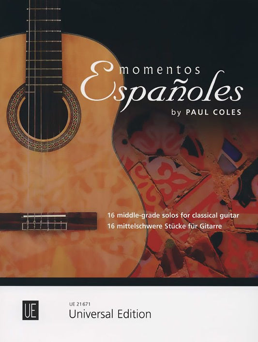 Paul Coles: Momentos Españoles — Classical Guitar (Universal Edition)