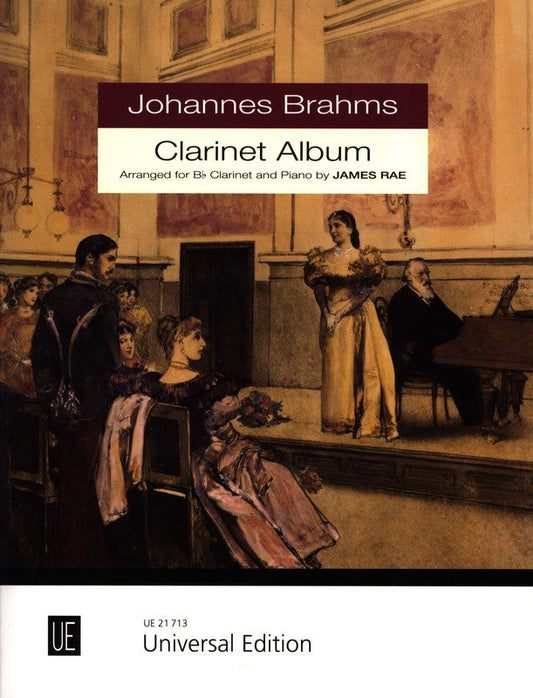 Brahms: Clarinet Album, arr. James Rae (Universal Edition)