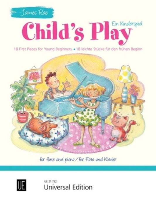 James Rae: Child's Play — Flute & Piano (Universal Edition)