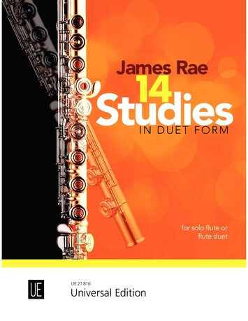 14 Studies in Duet Form for 1-2 Flutes by James Rae