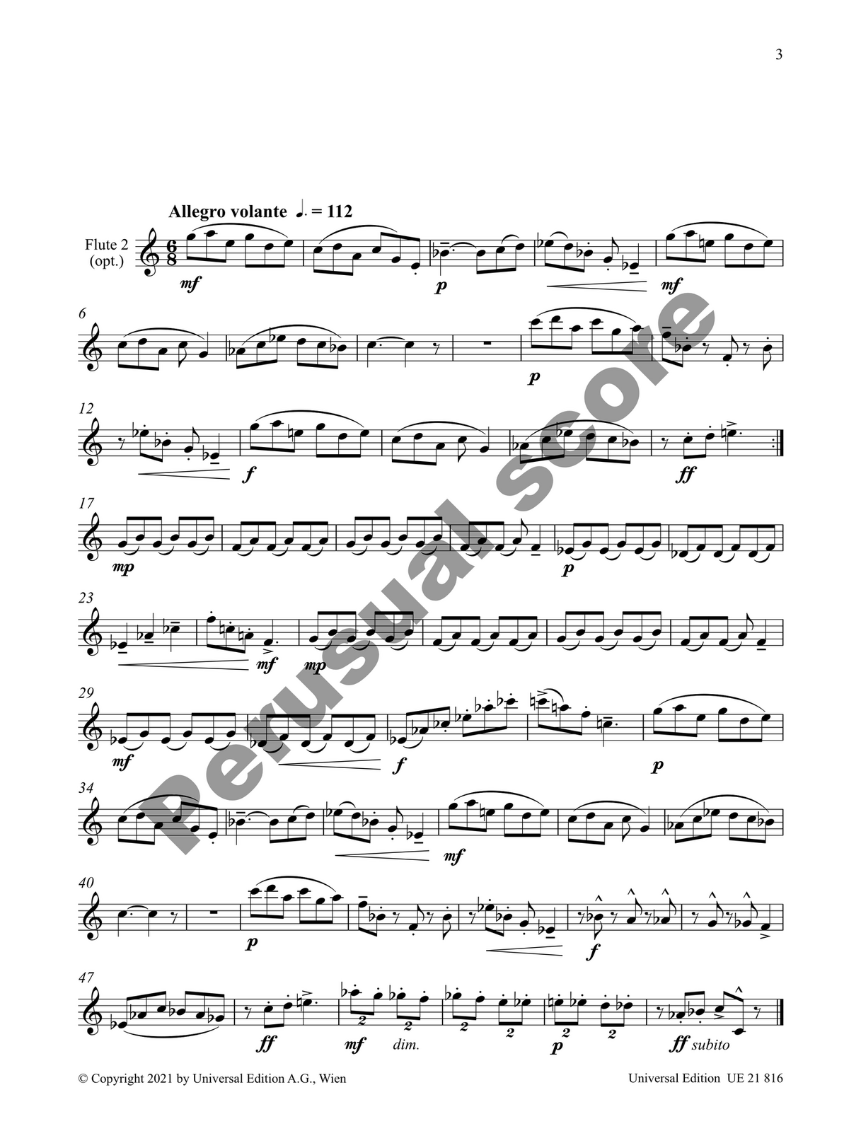 14 Studies in Duet Form for 1-2 Flutes by James Rae — view 2