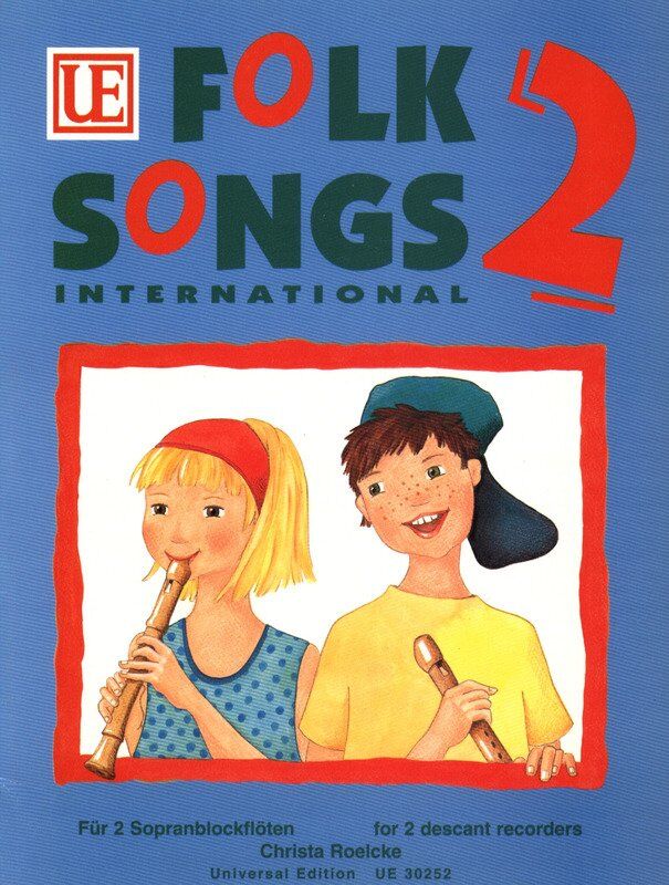 Roelcke Folk Song International Vol. 2 for 2 Descant Recorders