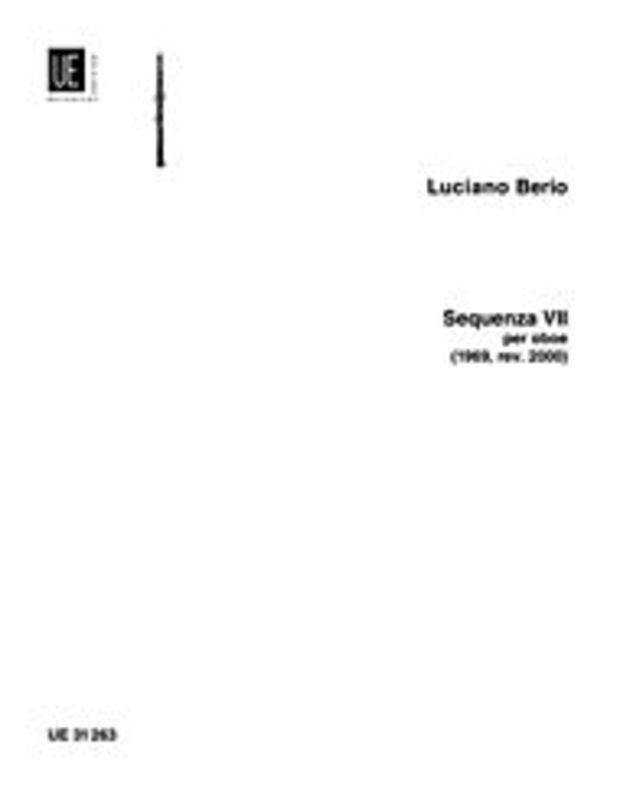 Berio - Sequenza Viia For Oboe (Softcover Book)