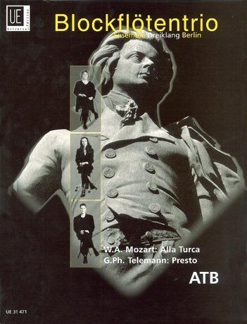 Mozart - Alla Turca for Recorder Trio by Sylvia C. Rosin, Universal Edition