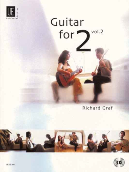 Guitar For 2 Book 2 Ed Graf Book/CD