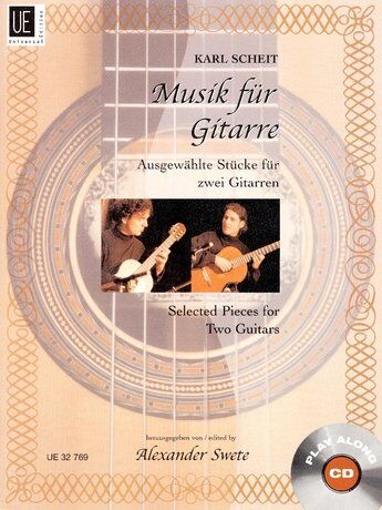 Music for Guitar: Selected Pieces for 2 Guitars BK/CD