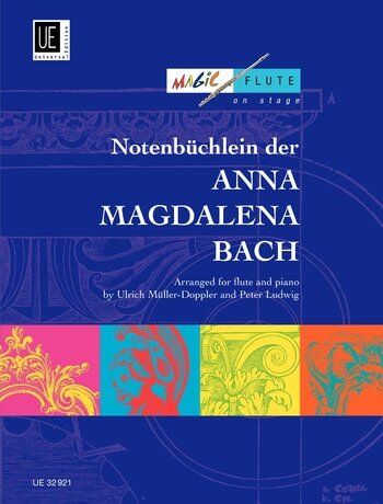 Notebook for Anna Magdalena Bach for Flute and Piano, Arranged by Peter Ludwig & Ulrich Mueller-Doppler, Universal Edition, 1 Page