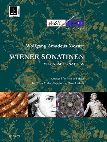 Mozart - Viennese Sonatinas for Flute and Piano, Arranged by Peter Ludwig & Ulrich Mueller-Doppler, Universal Edition