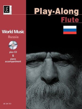 Russia Playalong Flute BK/CD by Iwan Malachowskij