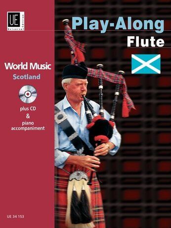 Scotland Playalong Flute Book with CD - Intermediate Level