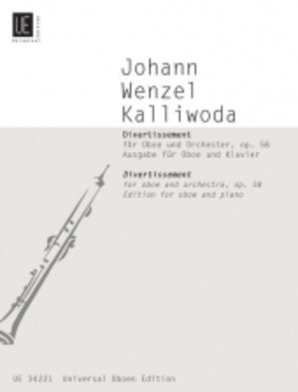 Divertissement Op 58 Oboe Piano