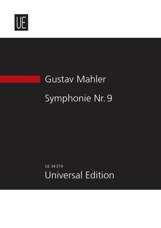 Mahler Symphony No. 9 Study Score - Universal Edition, Orchestra, 1 Page