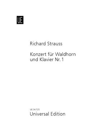 Concerto No 1 Op 11 for Horn and Piano Sheet Music