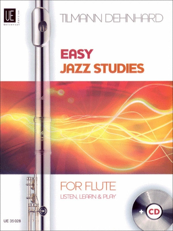 Easy Jazz Studies For Flute Book/CD