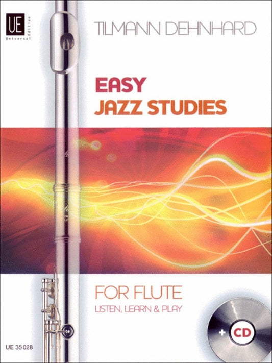 Easy Jazz Studies For Flute Book/CD