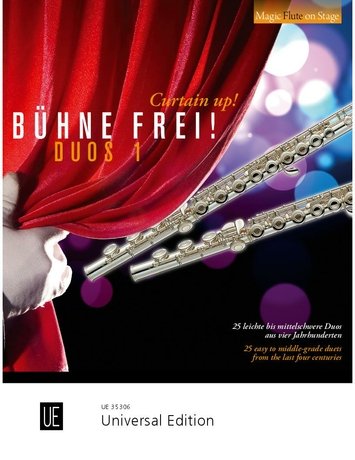 Curtain Up! Duos, Vol. 1 — Flute Duet (Universal Edition)
