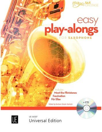 Easy Play-Alongs for Saxophones BK/CD by Barbara Strack-Hanisch