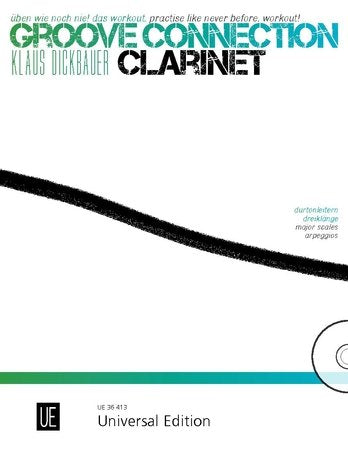 Klaus Dickbauer: Groove Connection — Clarinet, Book/CD (Universal Edition)