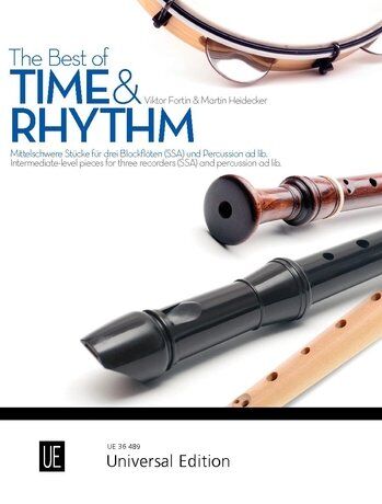 The Best of Time & Rhythm for 3 Recorders/Percussion Ad Lib