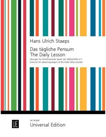 Staeps Daily Lesson Exercises for Treble Recorder