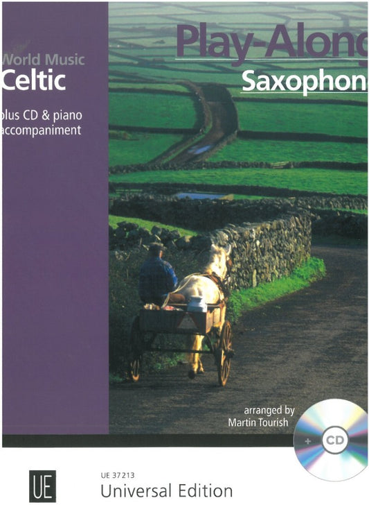 Celtic Play-Along Saxophone — Book/CD, arr. Martin Tourish (Universal Edition)