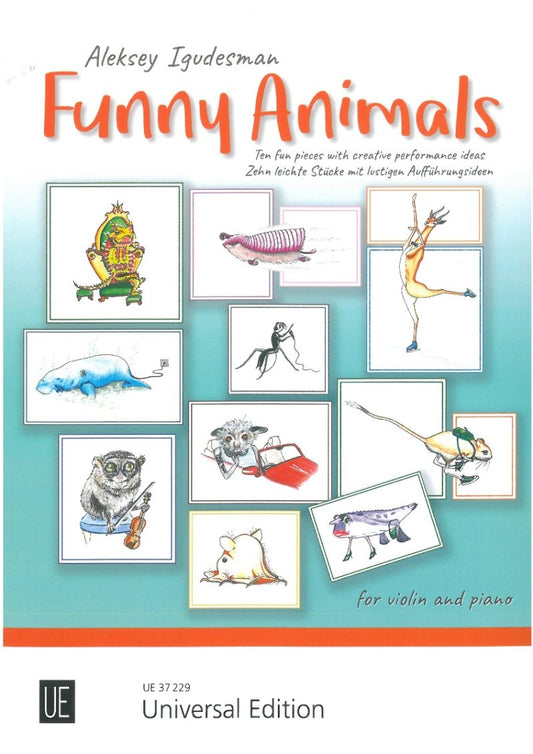 Igudesman: Funny Animals — Violin & Piano (Universal Edition)