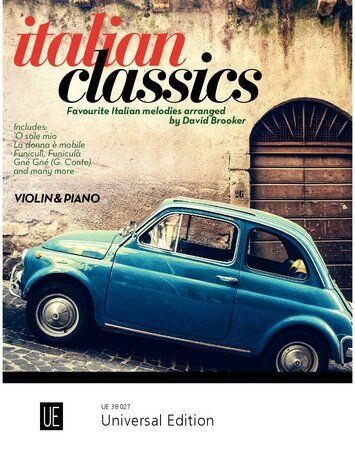 Italian Classics for Violin and Piano by David Brooker