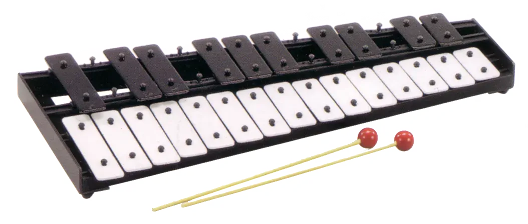 Mitello 25 Note Chromatic Glockenspiel UE441 with Beaters