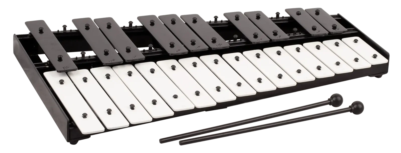 Mitello 25-Note Glockenspiel - Chromatic A2-A4 with Beaters
