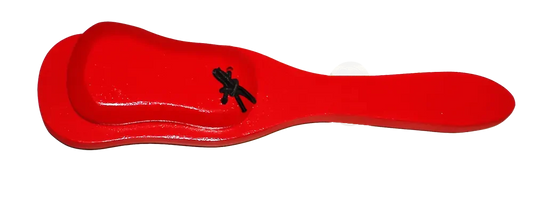 Mano Percussion 08 Inch Handle Castanets Single Wood Red - UE543