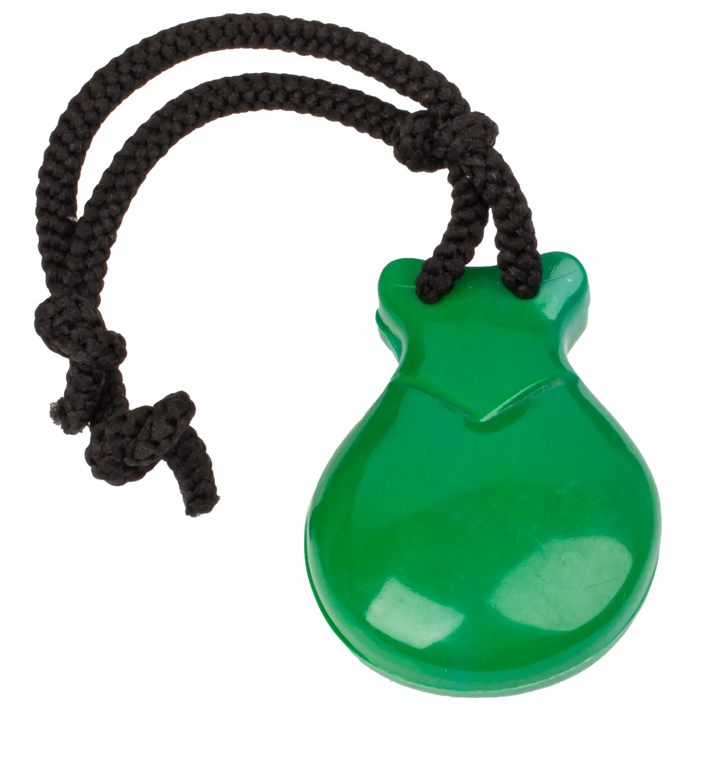 AMS Finger Castanets ABS Green with Pouch - Model UE57G