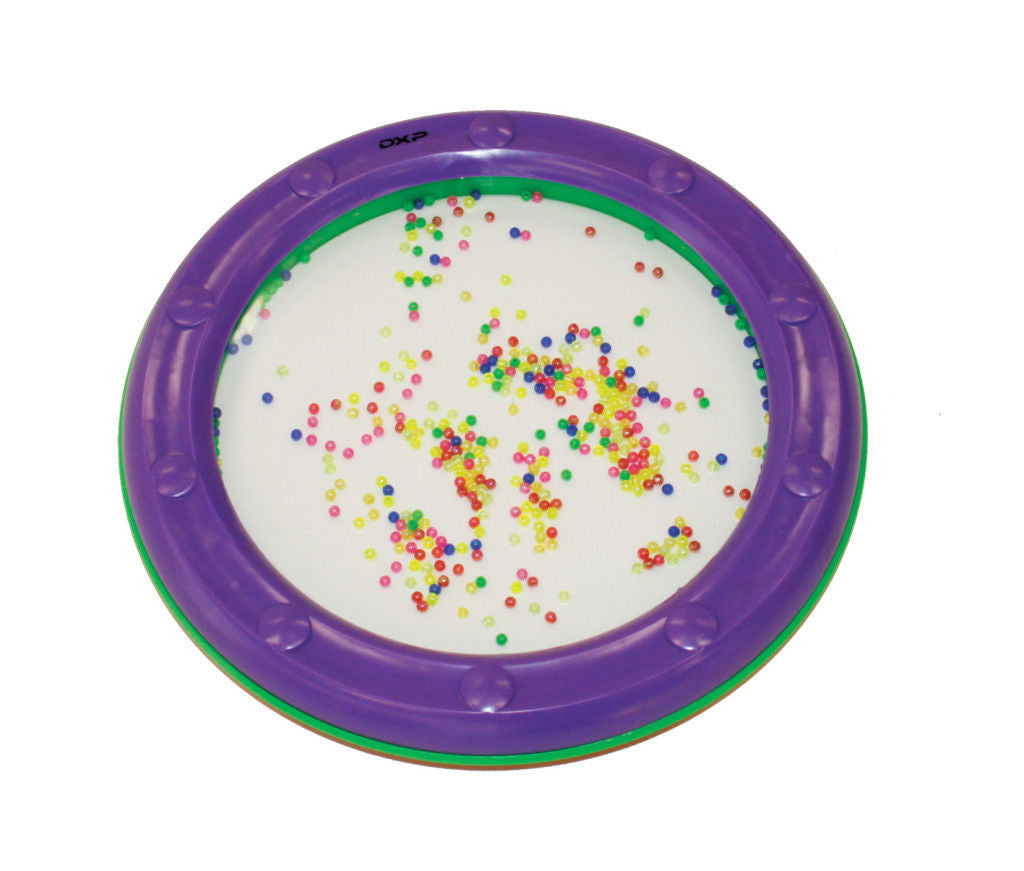 DXP PERCUSSION - 10 Inch Ocean Drum Clear Head, Plastic Rim, Educational