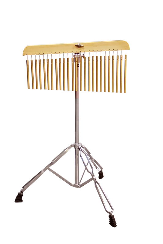 DXP Chime Bar Set with Chrome Adjustable Stand - 25 Bars, Model UE638