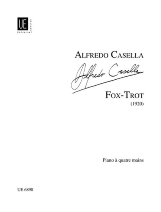 Fox Trot (1920) Piano Duet