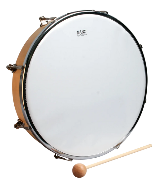 Mano Percussion 10 Inch Tunable Tambour with 8 Lugs