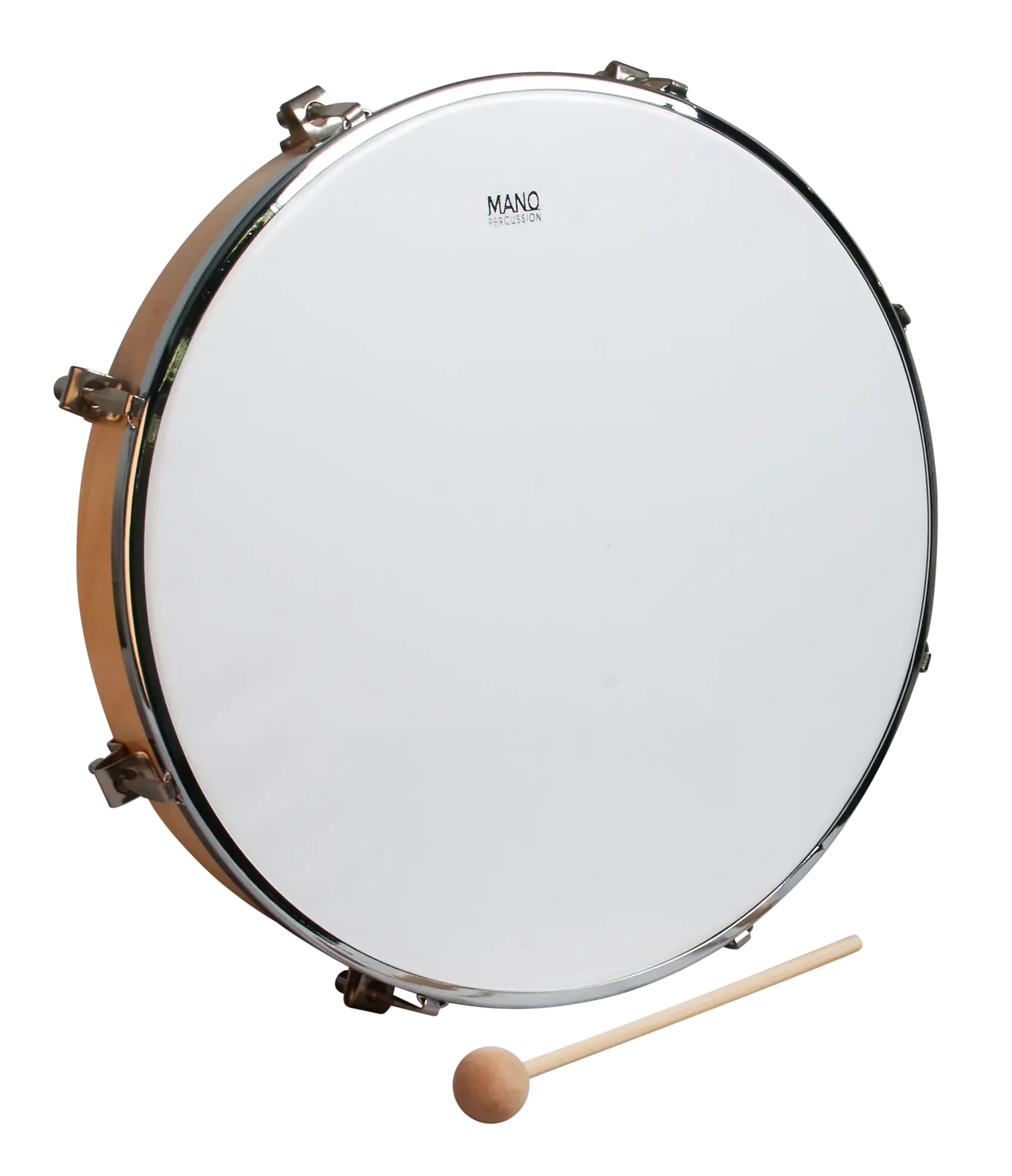Mano Percussion 12 Inch Tunable Tambour Drum with 8 Lugs