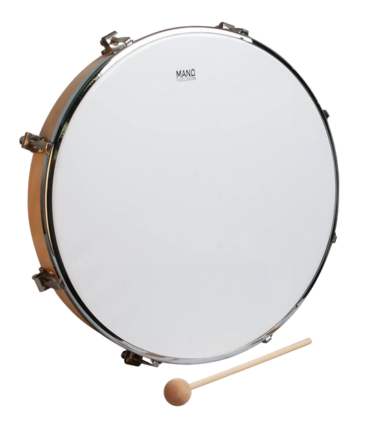 Mano Percussion 12 Inch Tunable Tambour Drum with 8 Lugs