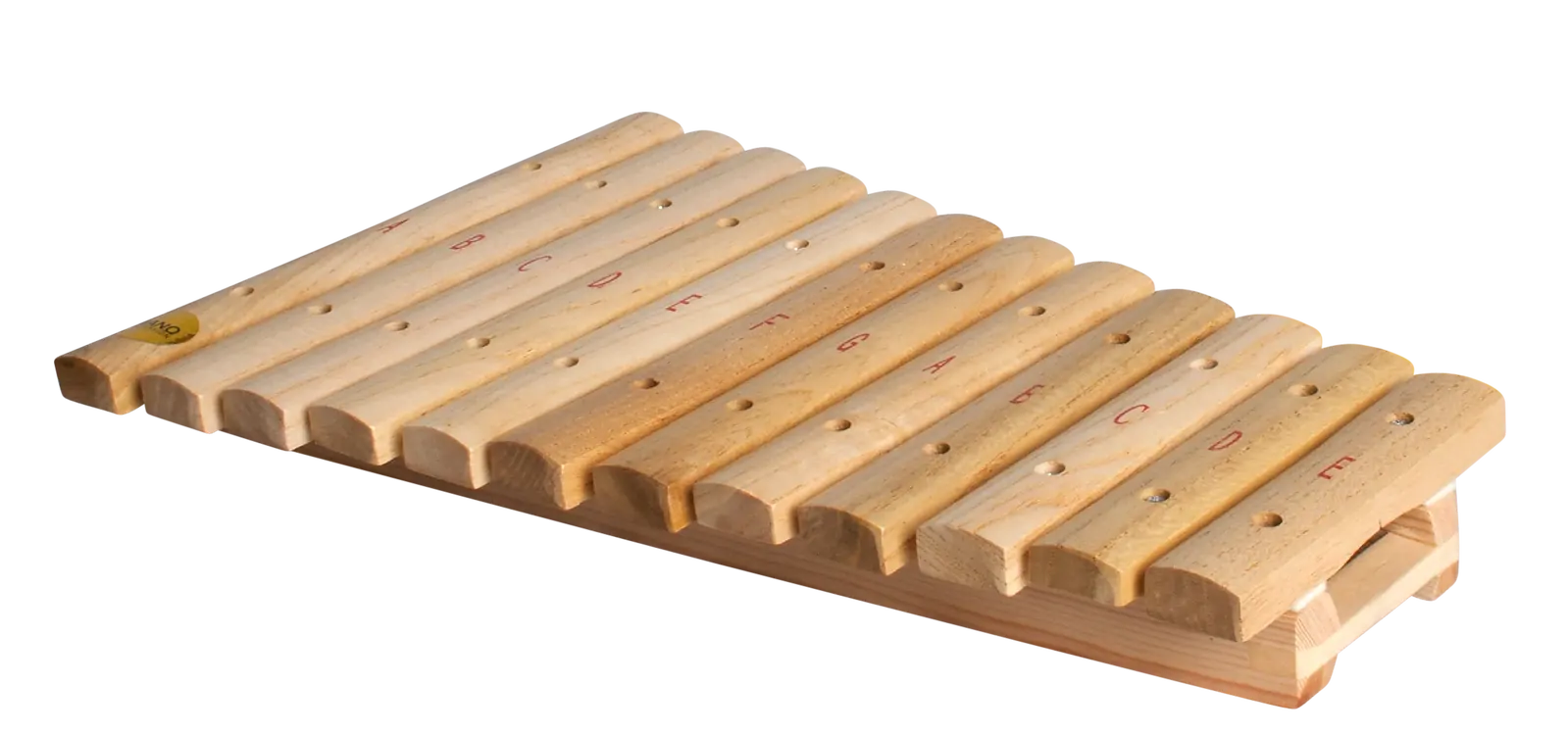 Mano Percussion 12-Note Xylophone with Wooden Frame and Beaters
