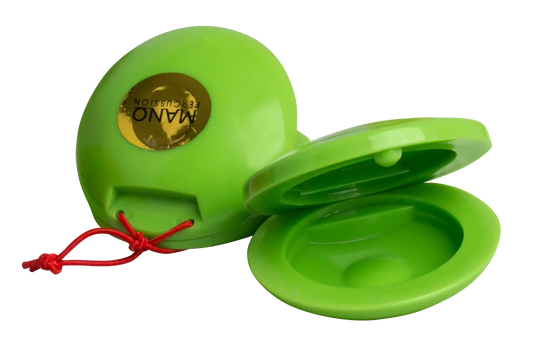 Mano Percussion Finger Castanets - Green