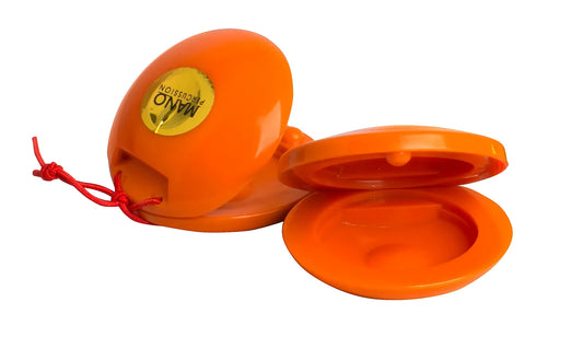 Mano Percussion Finger Castanets - Orange