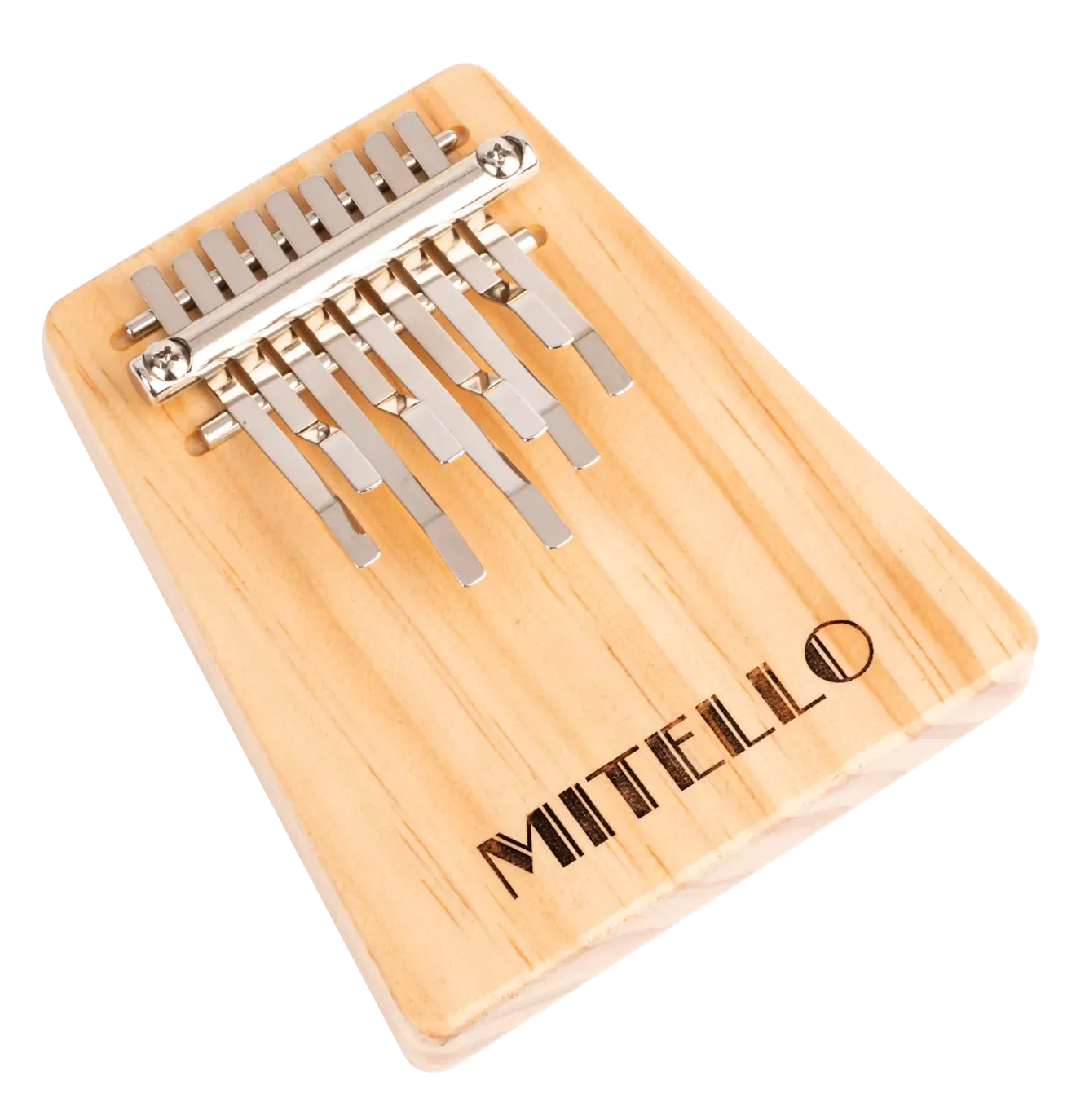 Mano 9 Note Kalimba - Solid Wood Thumb Piano with Plated Steel Keys